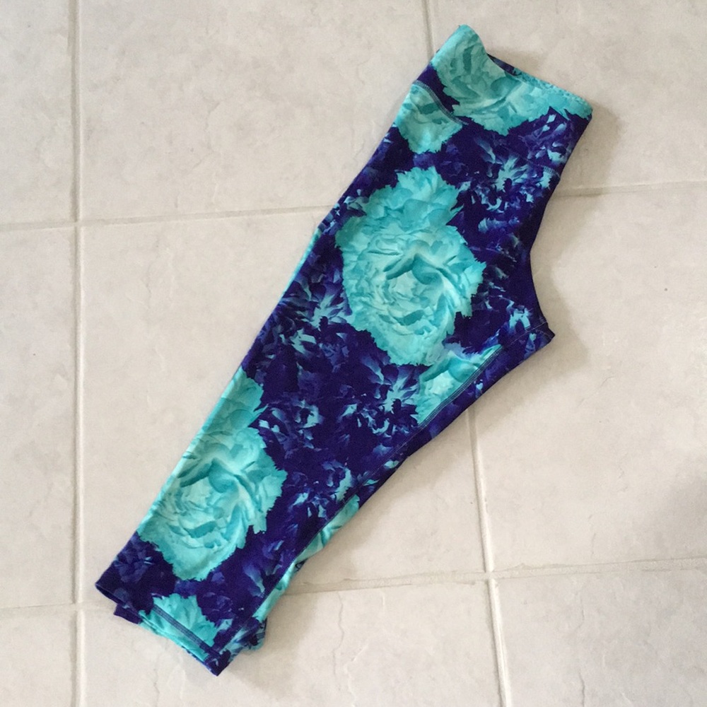 Yoga Workout Leisure Stretch Capri Crop Leggings